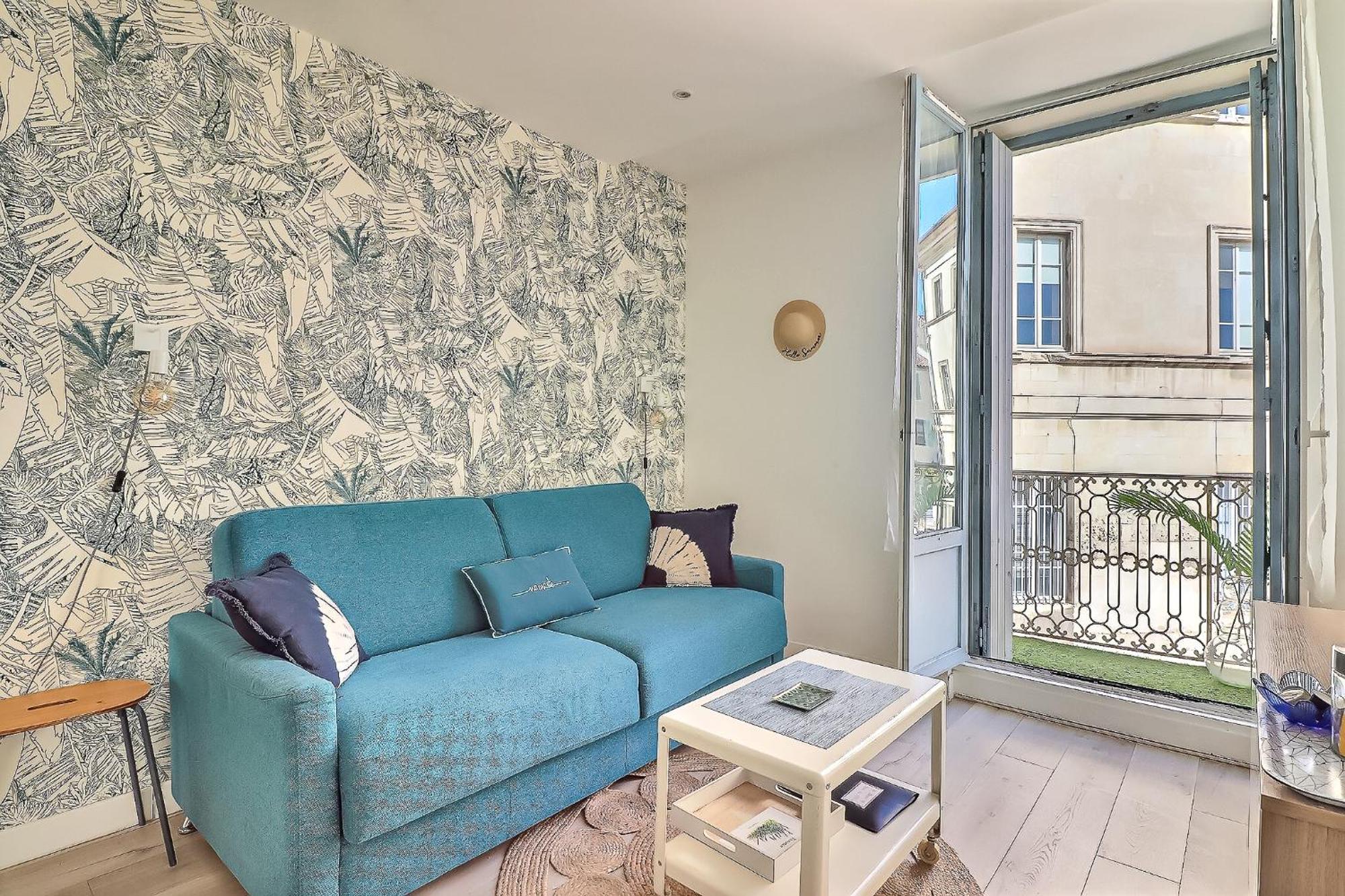 Blue De Nimes - Central - Balcon Apartment Luaran gambar